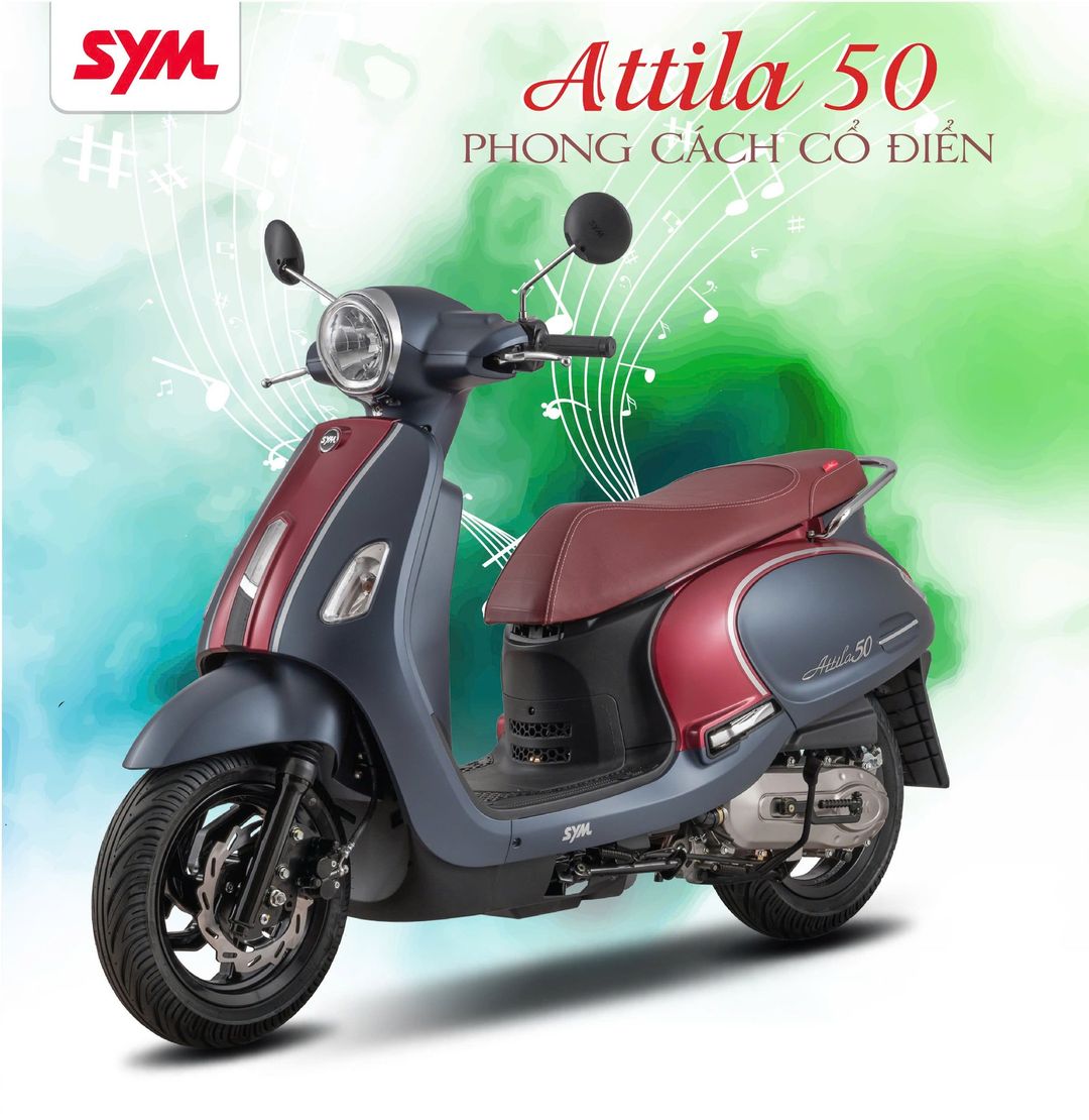 Tổng hợp giá xe ga 50cc Sym tháng 6/2025 mới nhất