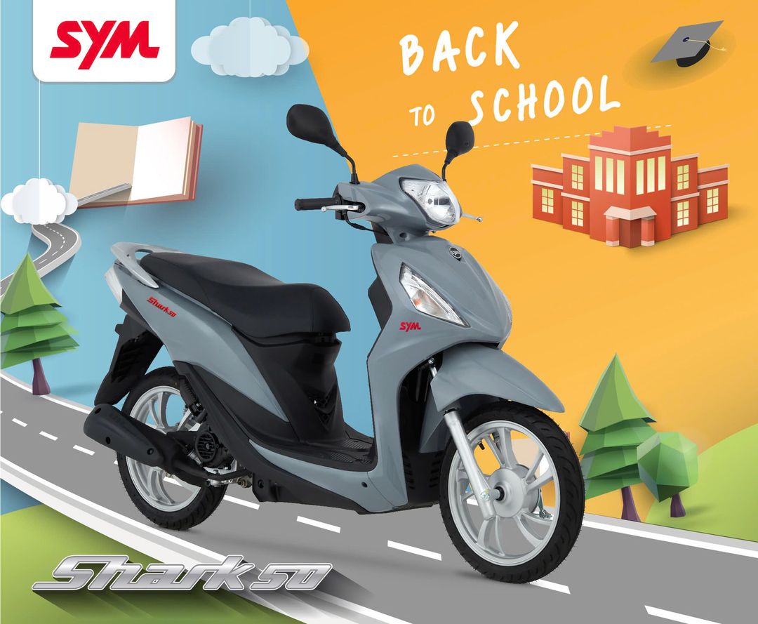 Tổng hợp giá xe ga 50cc Sym tháng 6/2025 mới nhất