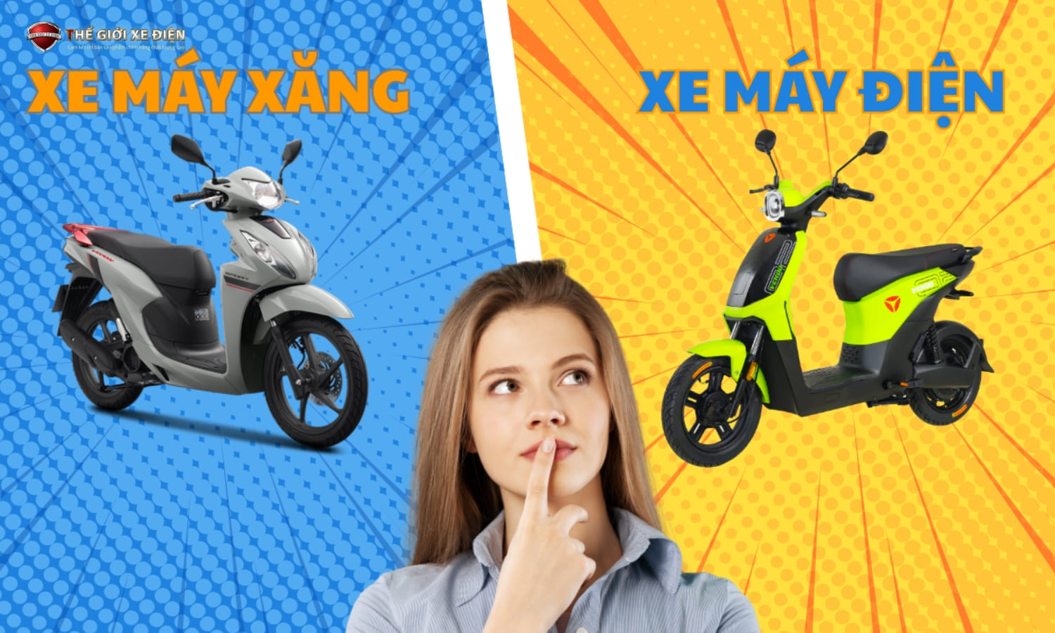 Có nên bỏ xe máy xăng để chạy xe máy điện