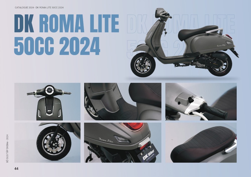 xe tay ga 50cc dk roma lite s 