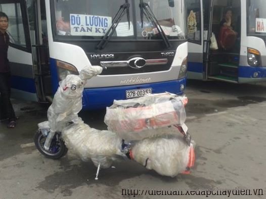 Xe điện XMEN Yadea 5 màu xanh dương về Đô Lương,Tân Kỳ, Nghệ An