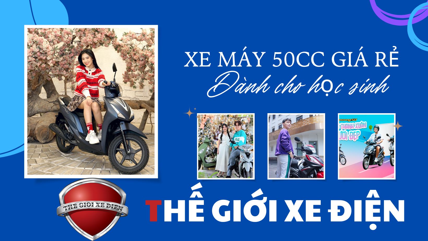 xe máy 50cc giá rẻ cho học sinh