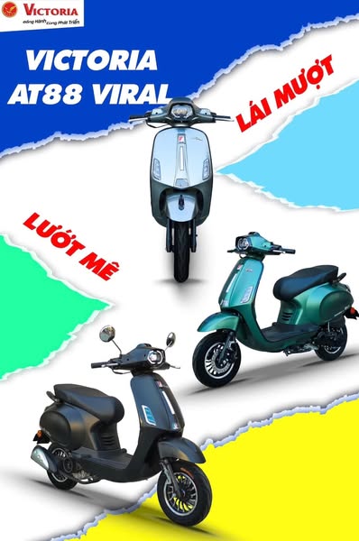 So sánh xe ga 50cc Victoria AT88 Viral Việt Nhật đời mới và các mẫu xe ga cùng phân khúc