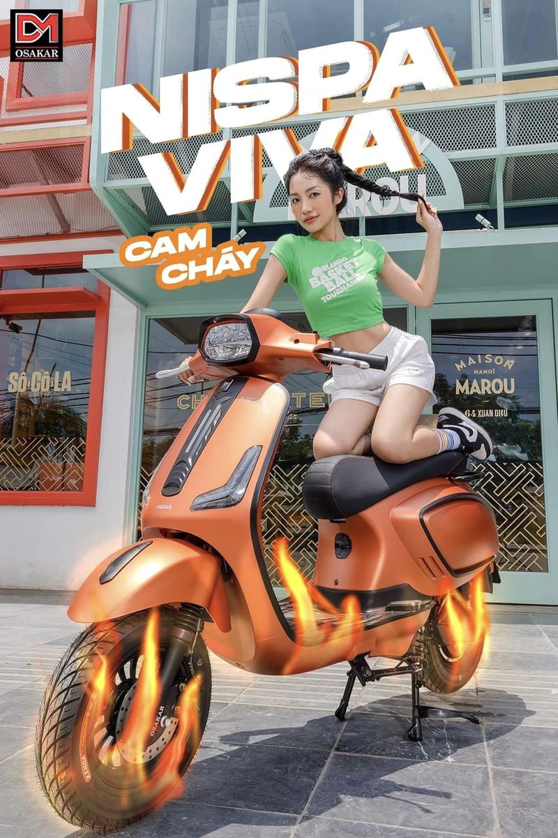 giá xe điện vespa nispa viva osakar