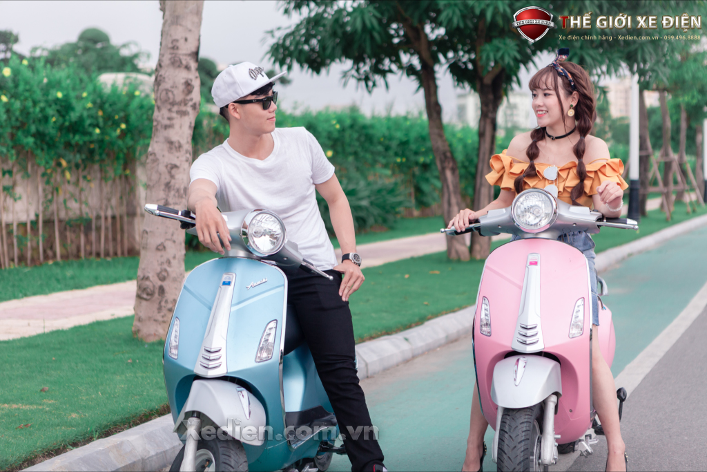 Xe điện Vespa Suzika – Thiết kế bắt mắt, tính năng ổn định