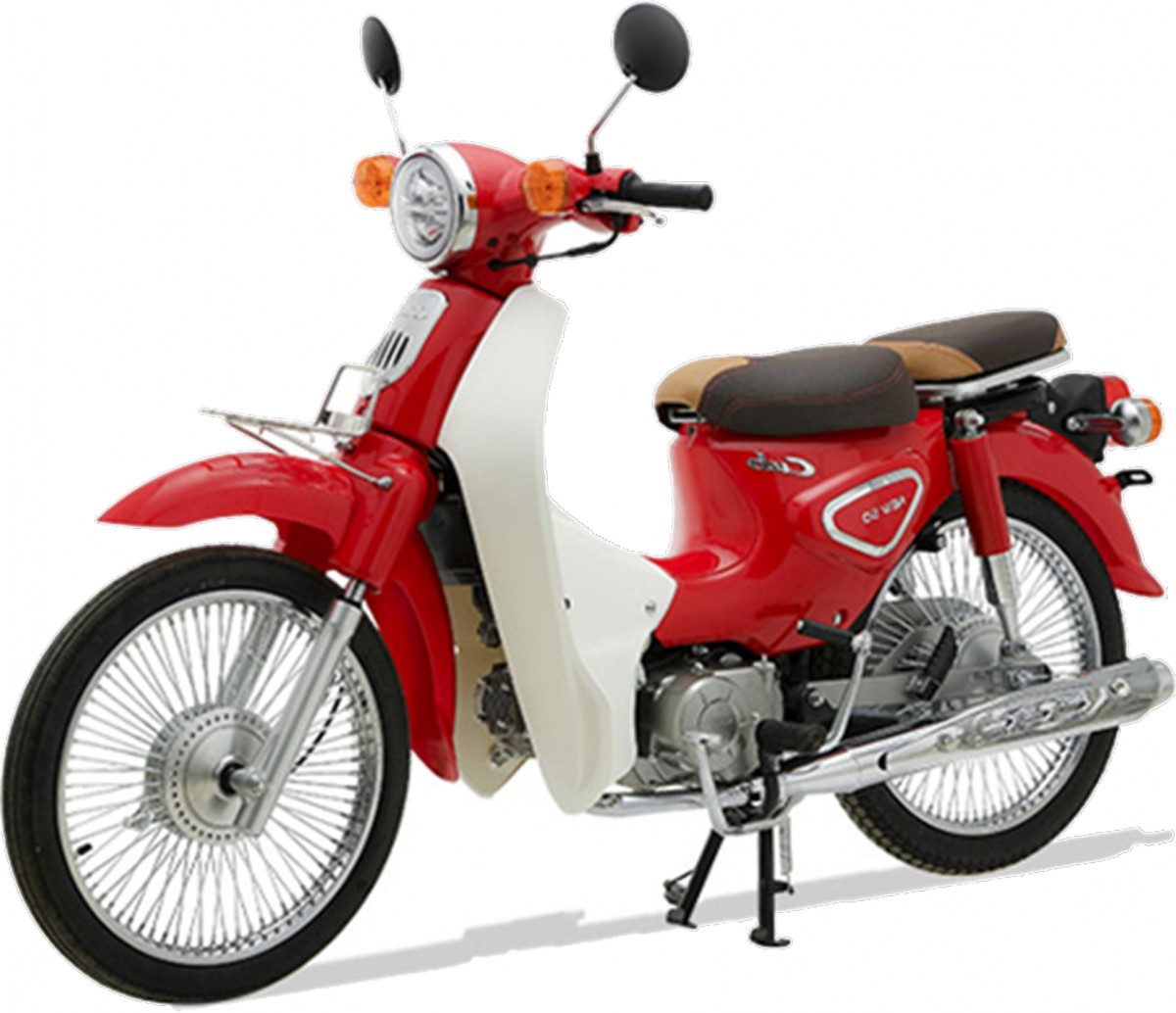 Xe Máy 50cc Cub NEW 50 Korea (Đèn LED) được giới học sinh, sinh viên ưa chuộng