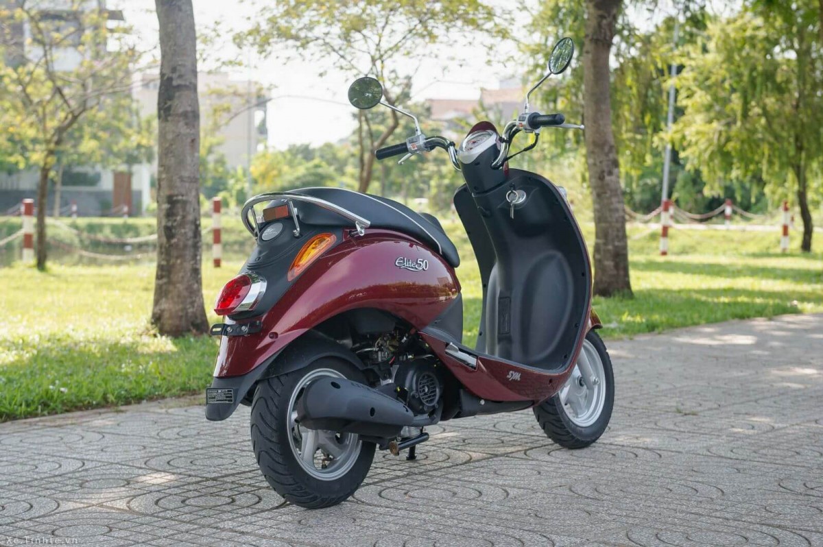 Lựa chọn nào giữa 2 chiếc xe ga 50cc Vespa Dibao Pansy X và SYM Elite?