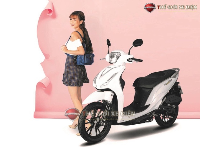 Những lý do khiến xe ga 50cc Kymco Candy Hermosa trắng/đỏ bán cực chạy 9/2023